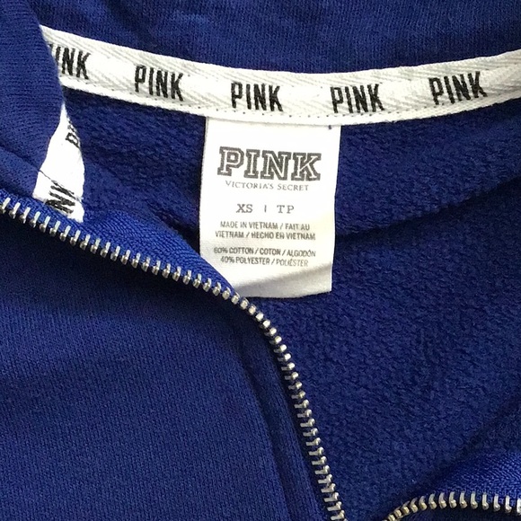 PINK Leopard Animal Accent Sweatshirt - Picture 5 of 10